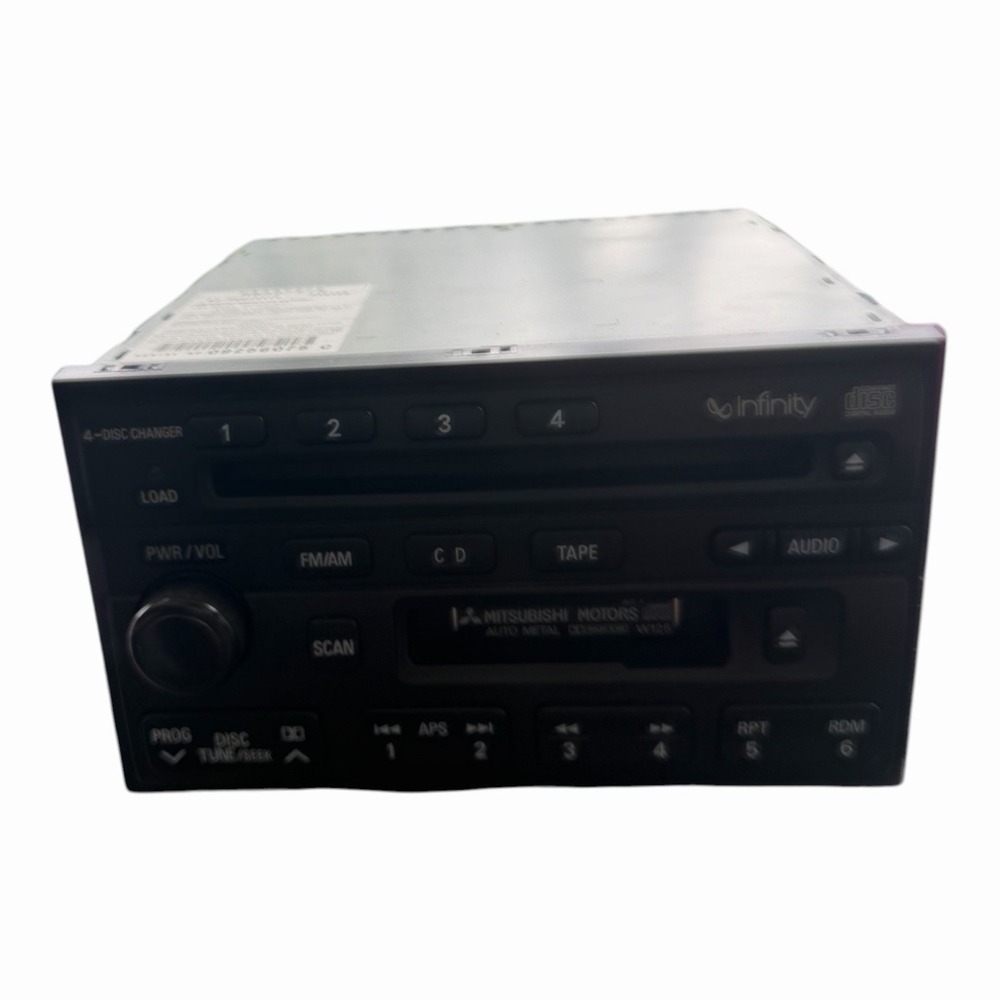 2002-2005 Mitsubishi Eclipse AM FM CD Cassette Radio Headunit Changer Infiniti